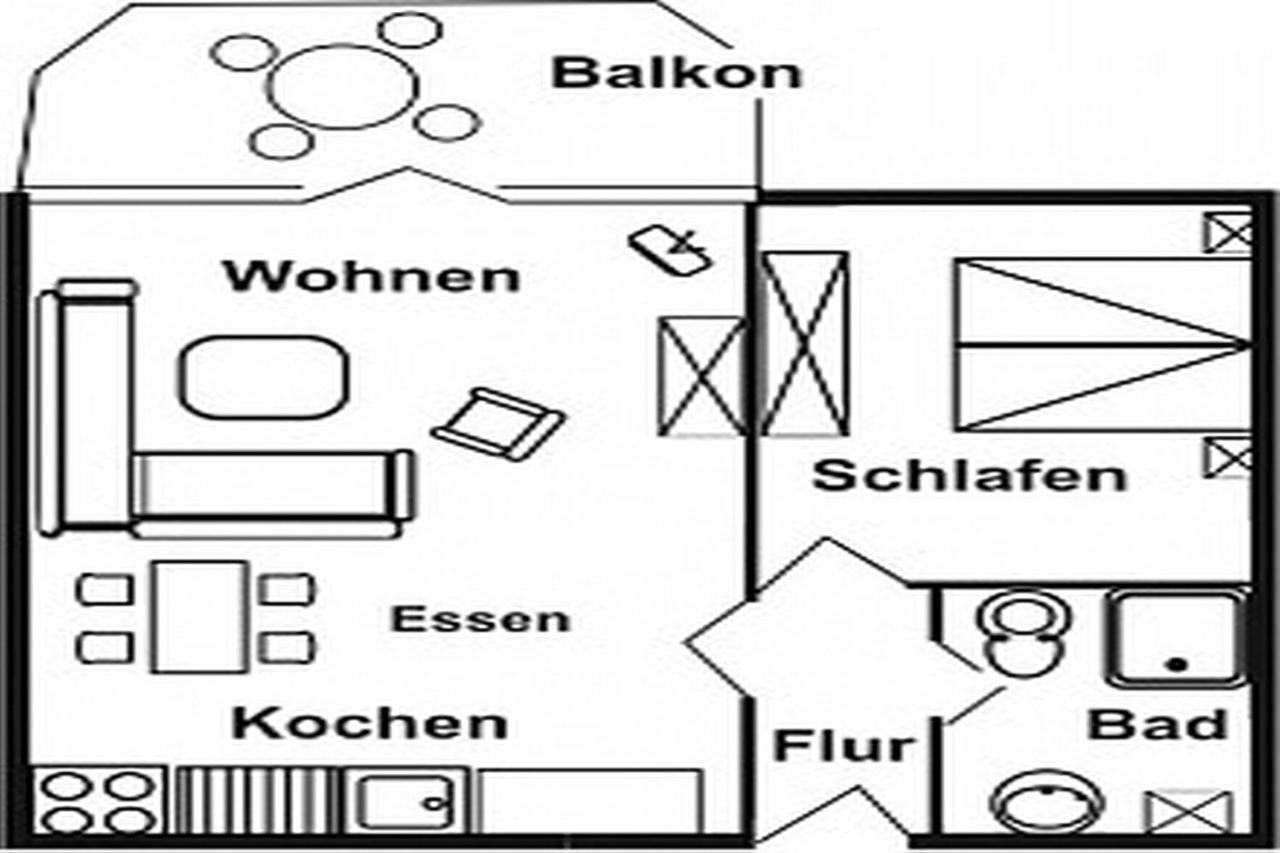 Maison Baltique Niendorf Maison Baltique Appartement 03 Esterno foto